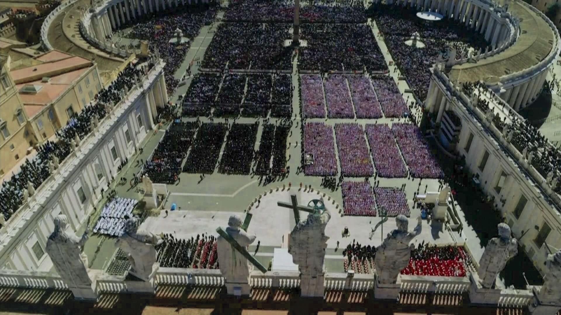 El funeral del papa Francesc, en imatges