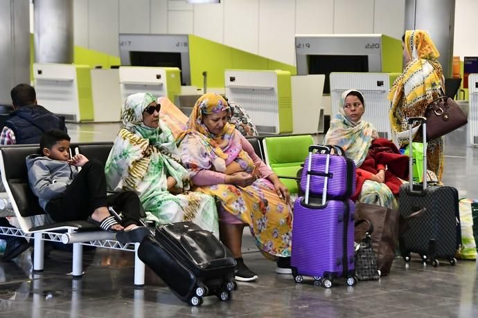 25/02/2020 AEROPUERTO. TELDE. Ambiente en el aeropuerto de Gran Canaria, dos días después de la suspencion de vuelos por la Calima.  Fotógrafa: YAIZA SOCORRO.  | 25/02/2020 | Fotógrafo: Yaiza Socorro