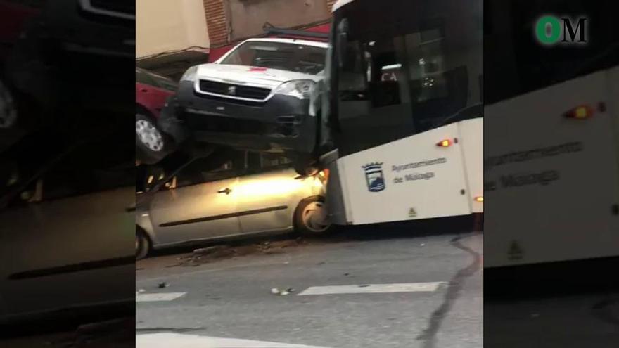 Accidente de un autobús en Héroe de Sostoa