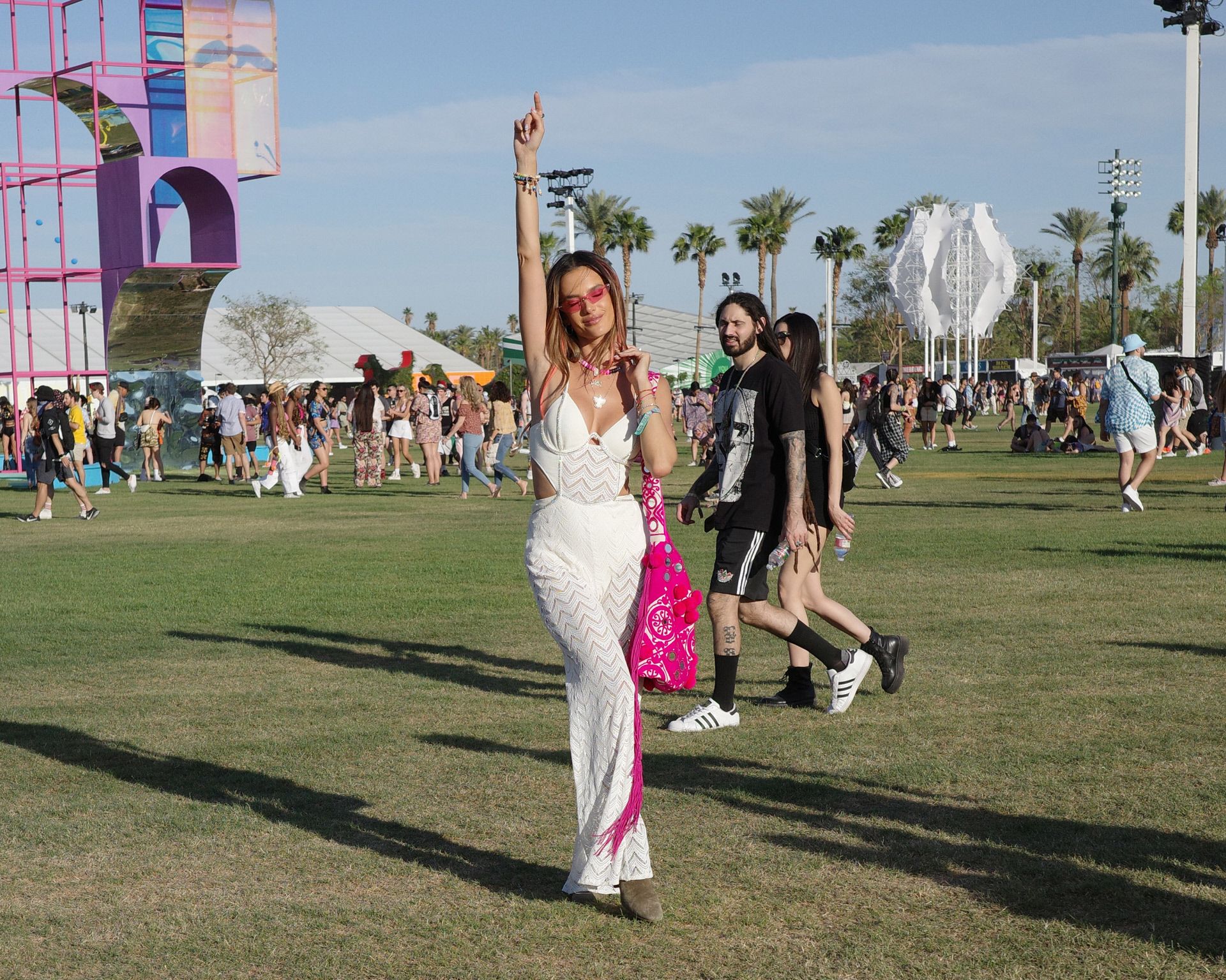 Alessandra Ambrosio en el Festival de Coachella