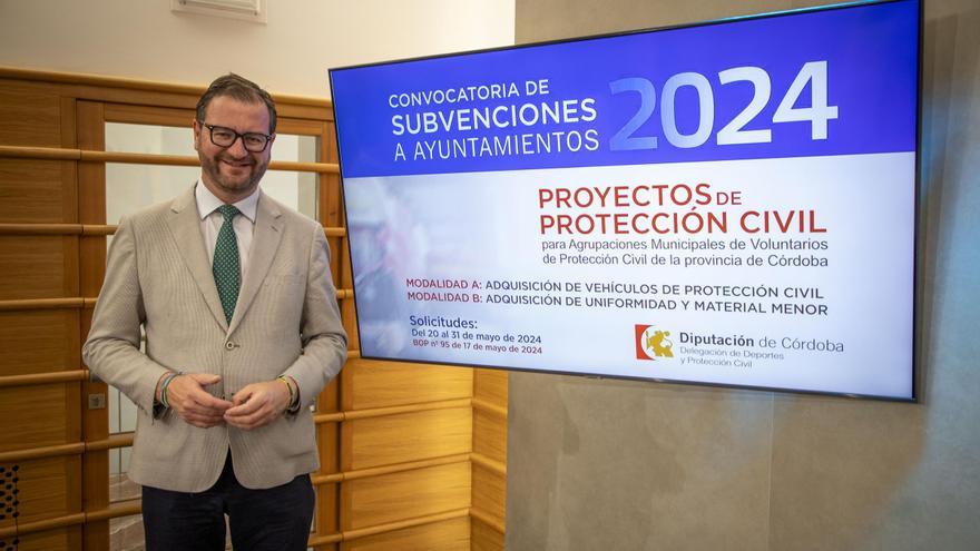 La Diputación de Córdoba lanza su convocatoria para proyectos de agrupaciones de voluntarios con 230.000 euros