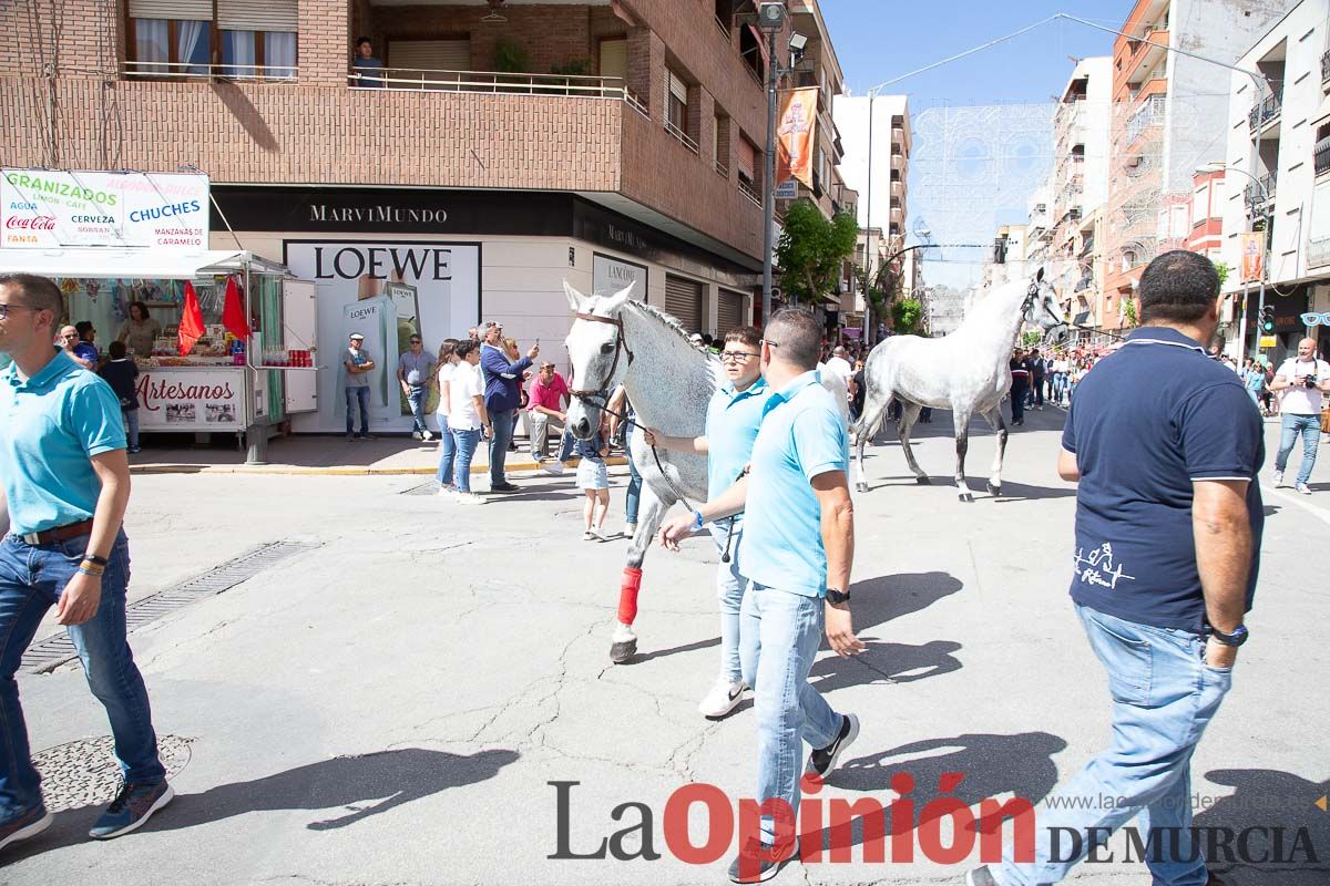 Pasacalles caballos del vino al hoyo