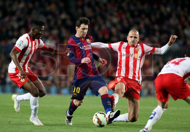 FC Barcelona, 4 - UD Almeria, 0