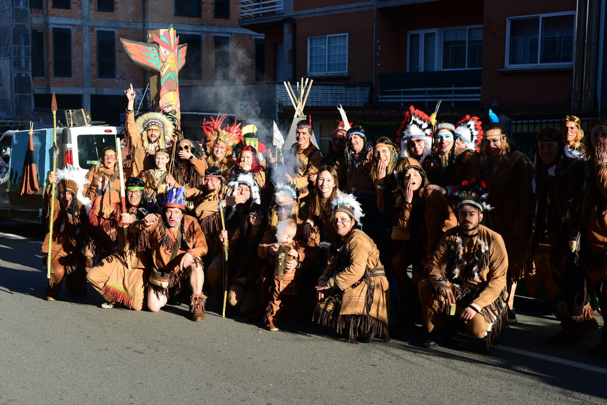 Moaña "llora" el fin del carnaval con el Enterro da Sardiña