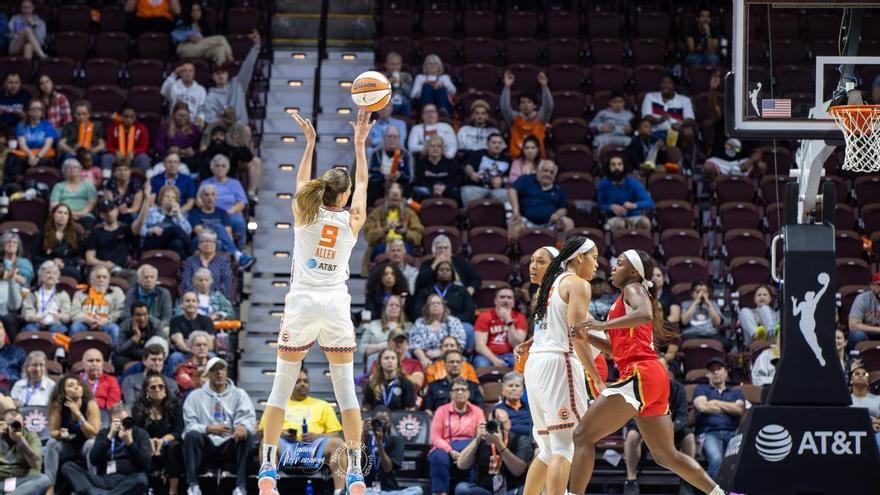 &#039;Bec&#039; Allen brilla en la WNBA, competición que le hará perderse toda la pretemporada &#039;taronja&#039;