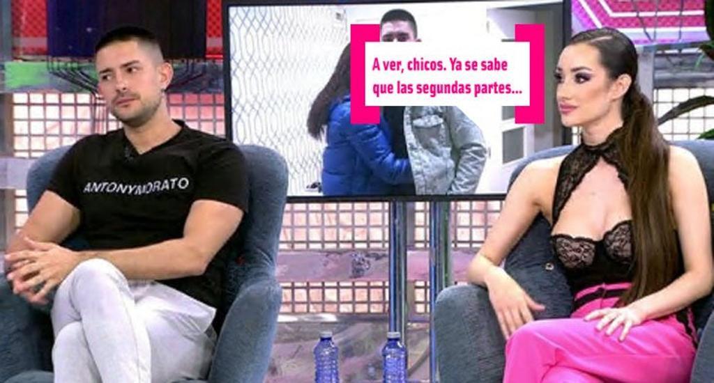 Adara y su hermano en 'Sálvame Deluxe'