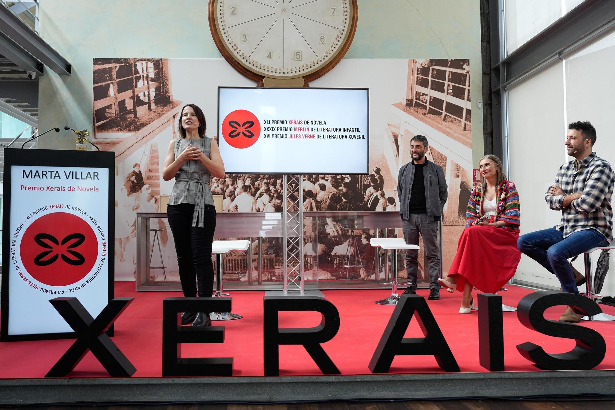 Entrega dos premios Xerais no Museo do Mar de Vigo