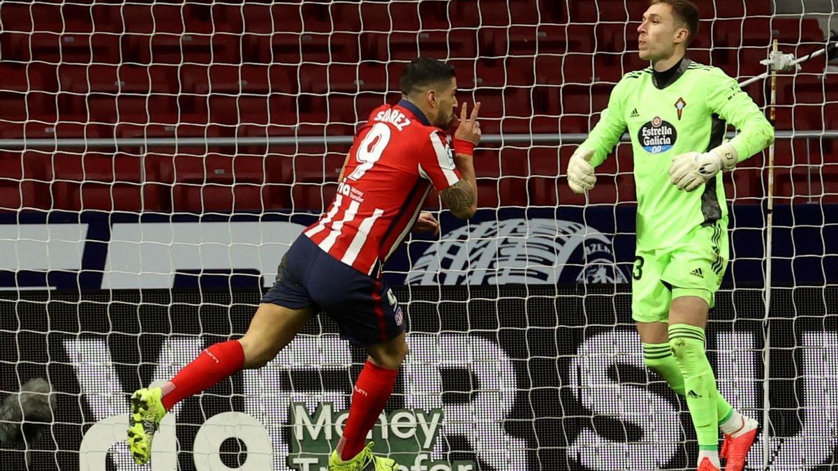 Las fotos del Atlético de Madrid - Celta en el Metropolitano