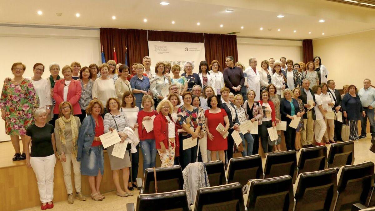 El Departament de Salut de Castelló homenajea a más de 100 personas jubiladas durante el año 2018