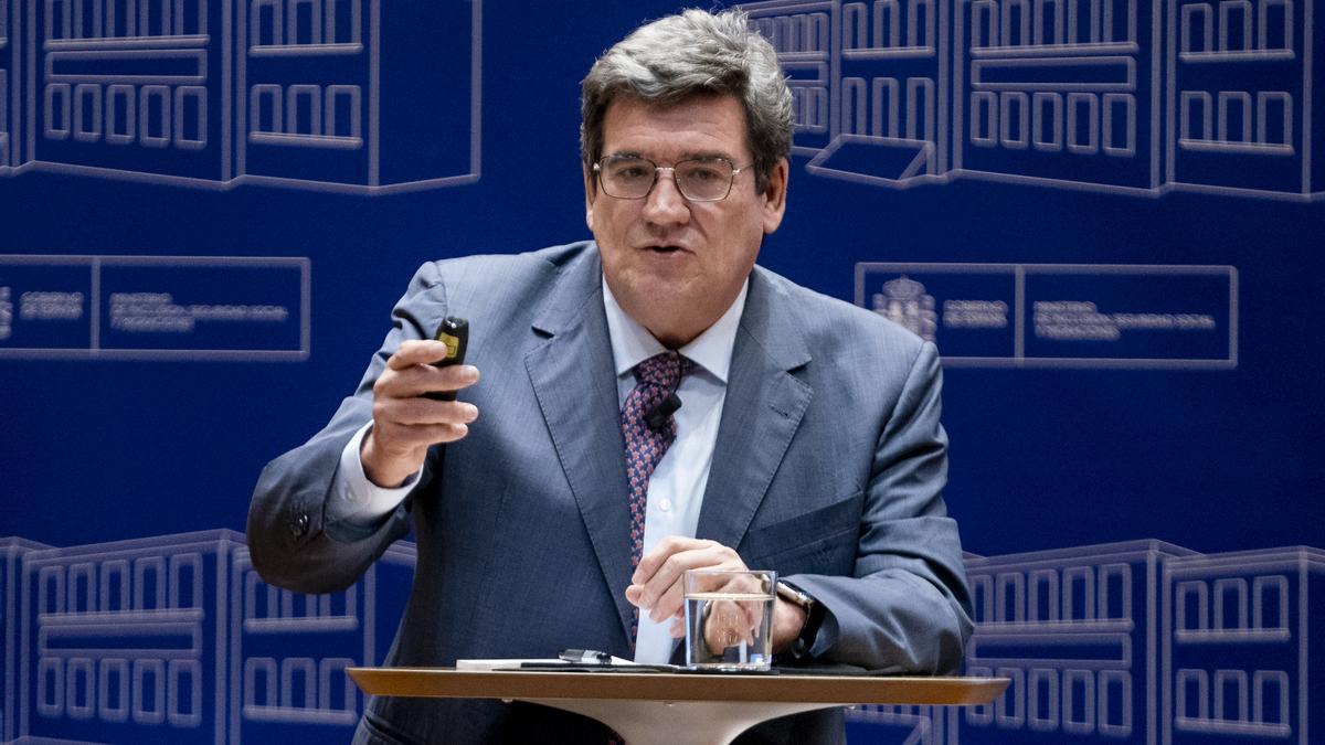 El ministro de Inclusión, Seguridad Social y Migraciones, José Luis Escrivá.