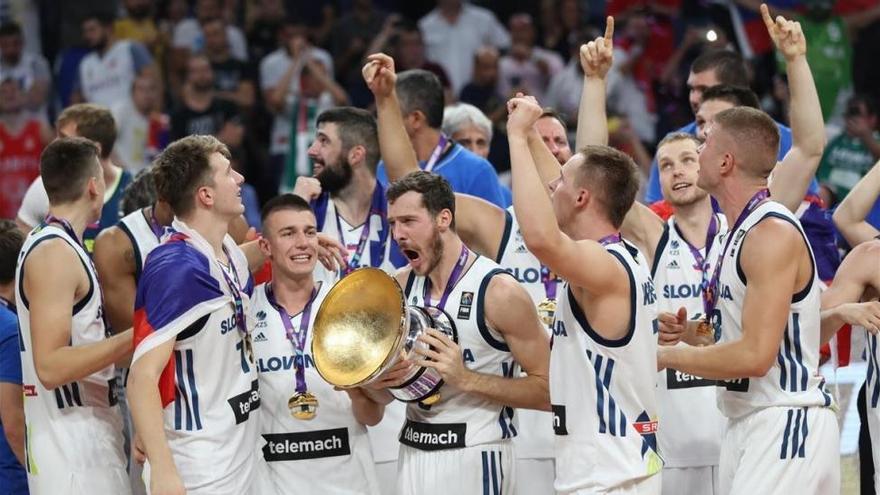 Eslovenia enloquece con la conquista del Eurobasket
