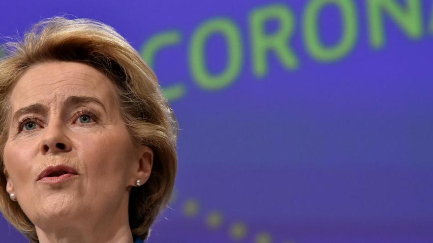 La presidenta de la Comisión Europea, Úrsula Von Der Leyen.