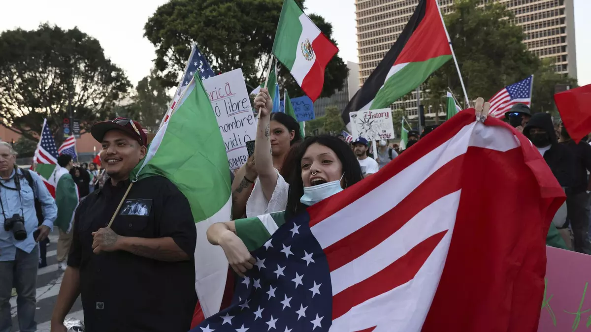 Los Ángeles:  "Esto parece una guerra"