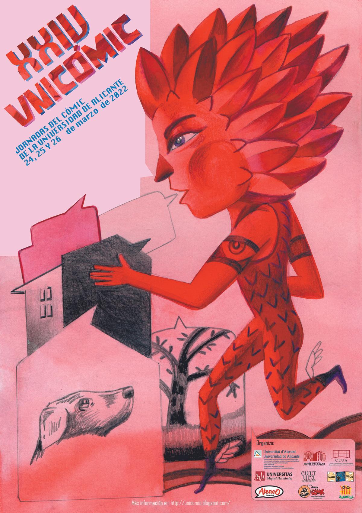 Cartel Unicómic 2022 de Antonia Santolaya
