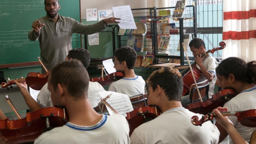 El profesor de violín