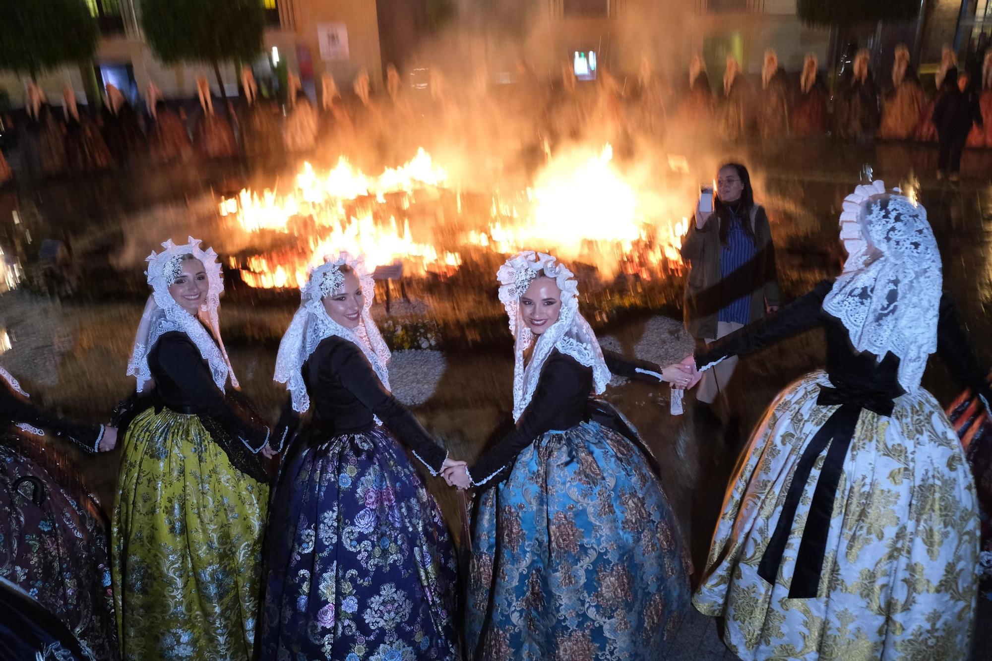 Así ha sido la cremà de las Hogueras en Murcia