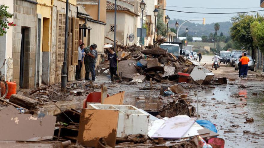 Sant Llorenç, un pueblo cubierto por el lodo