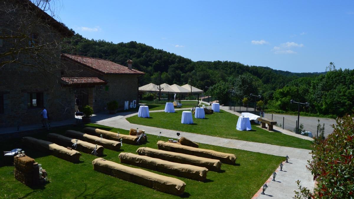 Boda y banquete en uno, Masía Piguillem