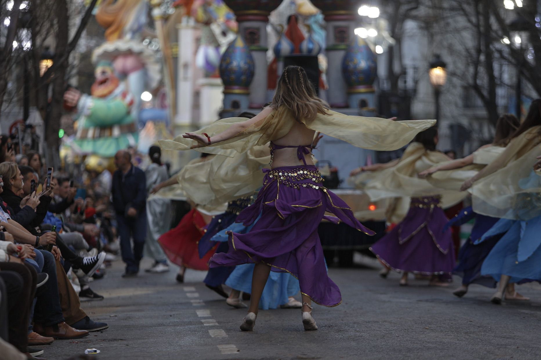 Parada Mora de Almirante en las Fallas de 2023