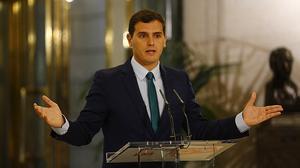 Rivera assegura que Ciutadans manté l’abstenció.