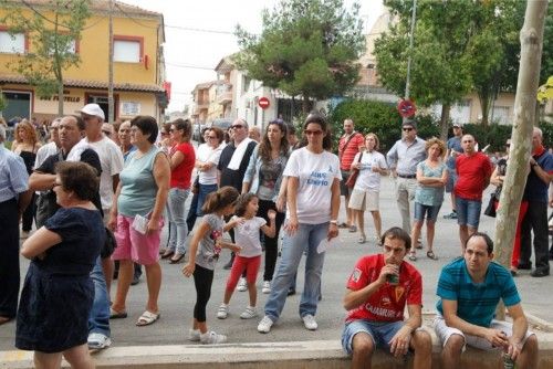 Protesta en Sangonera por un "Aire Límpio"