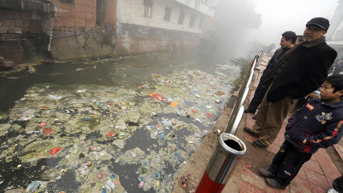 La contaminación de las aguas también causa numerosas muertes