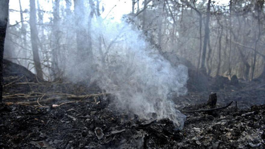 La Xunta no da el fuego por extinguido