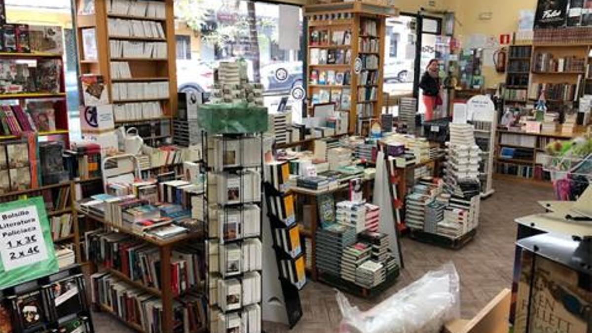 Interior de la Librería Gaztambide, en el madrileño barrio de Moncloa