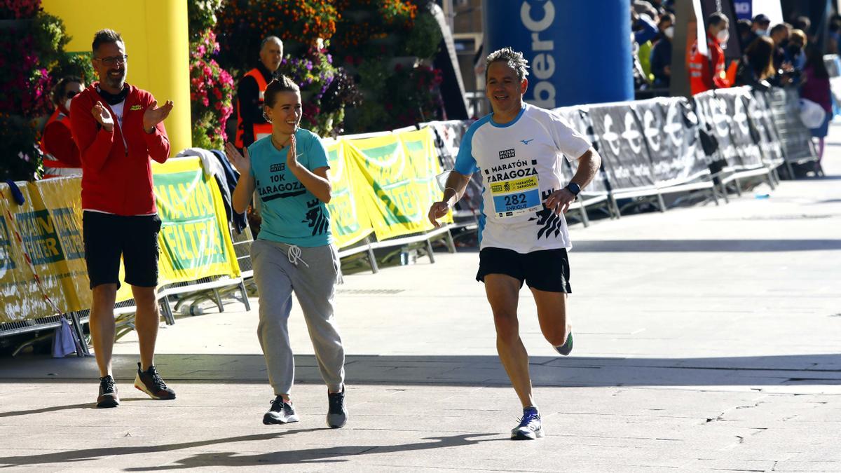 FOTOGALERÍA | Éxito rotundo en el regreso del Maratón de Zaragoza