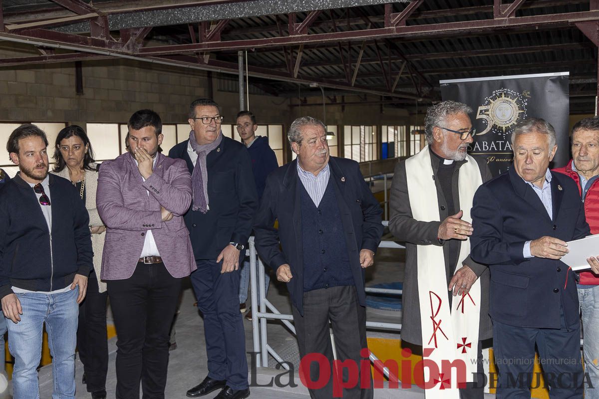 Todo preparado para la nueva añada del vino de la Cruz de Caravaca