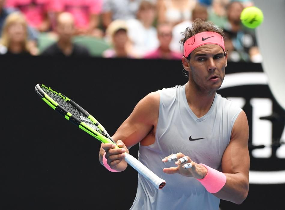 Nadal se clasifica para cuartos ante Schwartzman en Australia