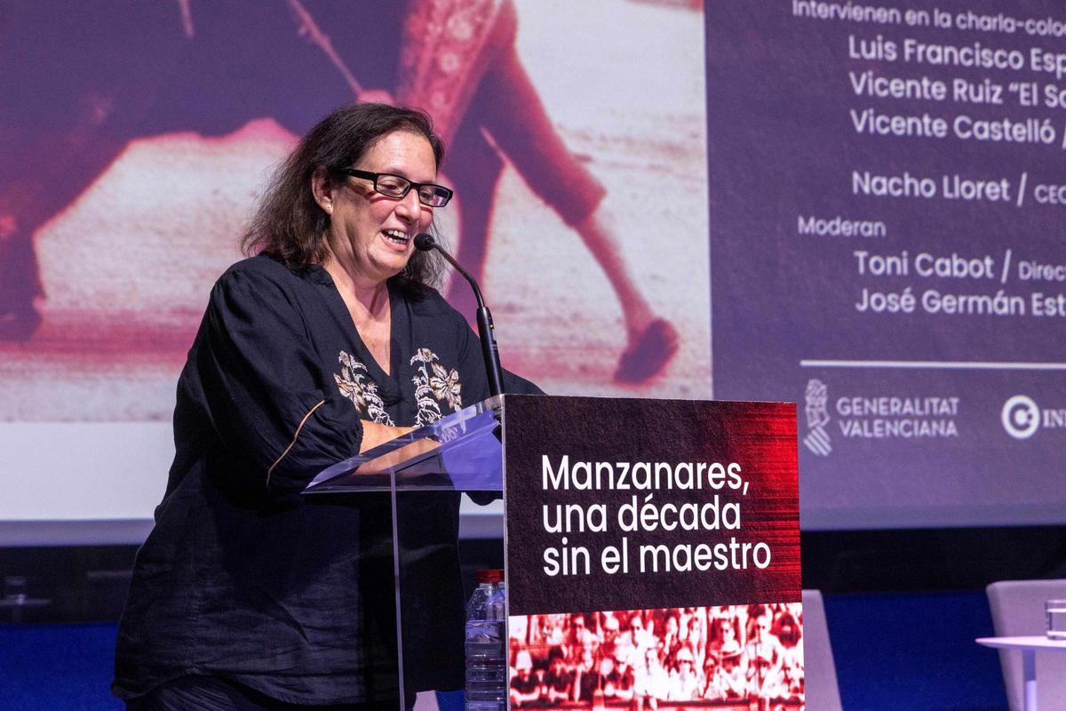 Pilar Tébar, en una imagen de archivo.