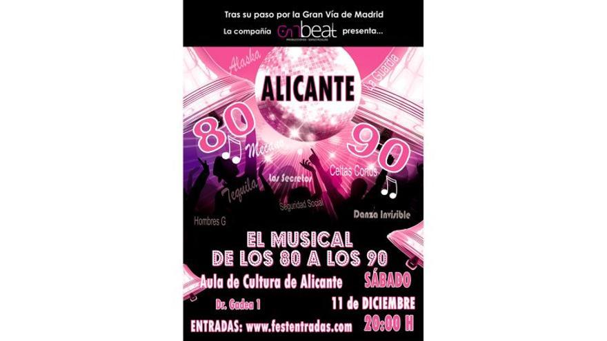 El musical de los 80 a los 90