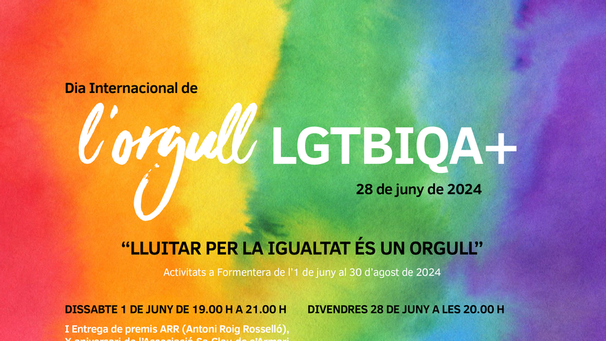 Dia Internacional de l'Orgull LGTBIQA+