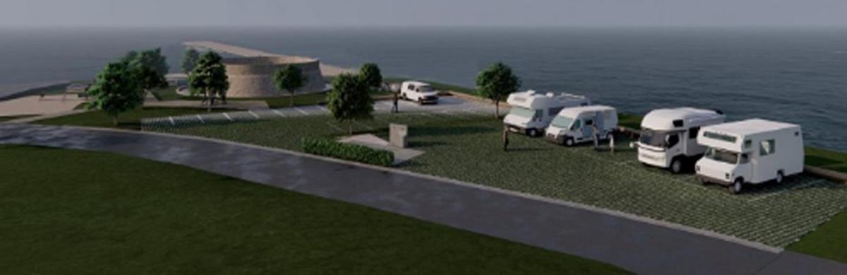 A Guarda habilitará zonas de aparcamiento para autocaravanas junto al mar