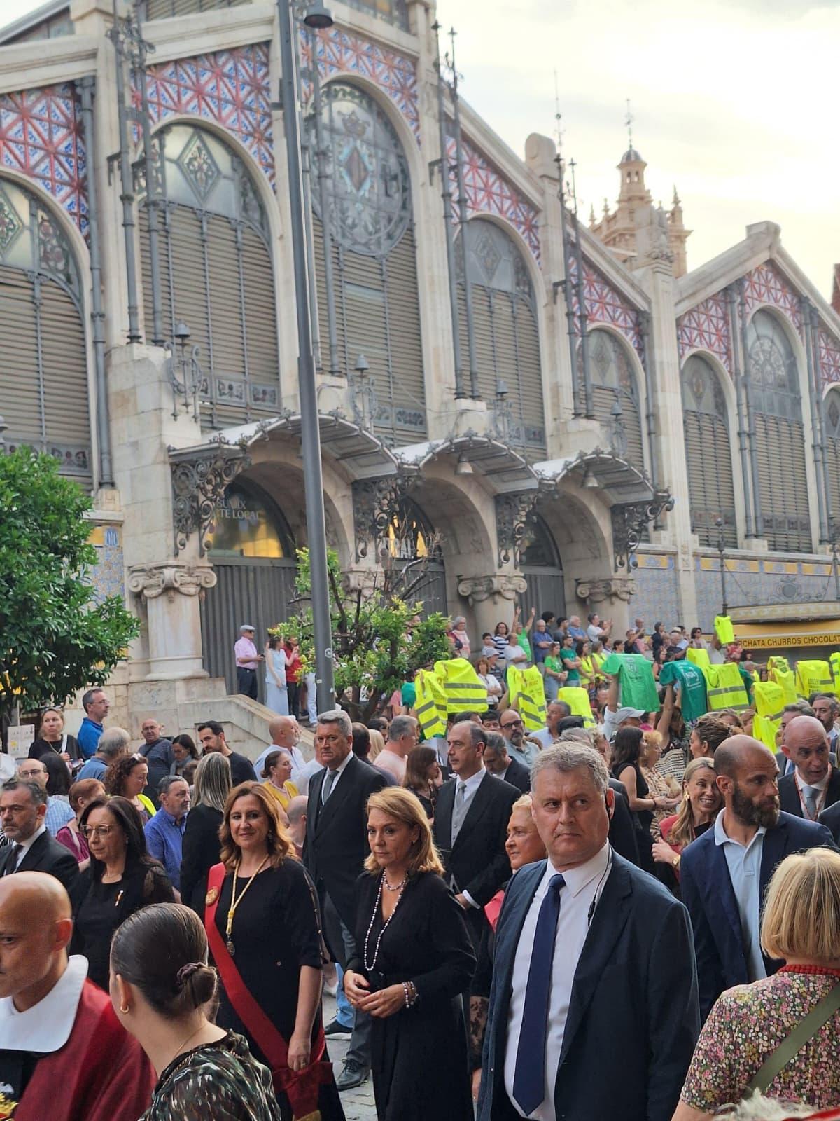 La protesta educativa también se ha dado frente al mercado