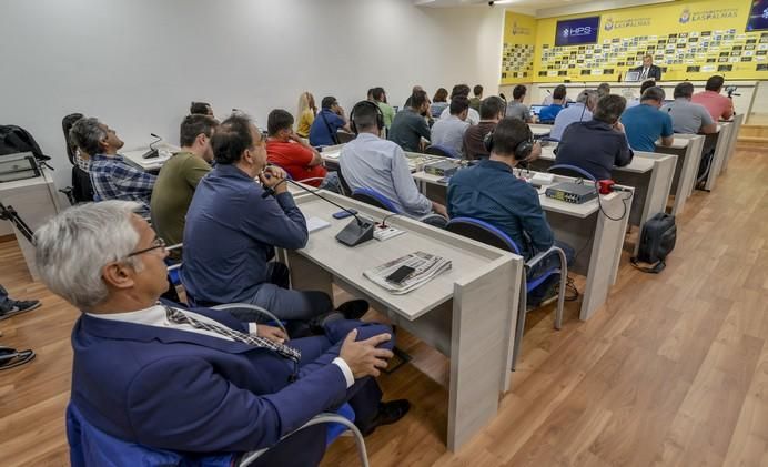 LAS PALMAS DE GRAN CANARIA A 23/05/2017. Rueda de prensa del Presidente de la UD Las Palmas Miguel Ángel Ramírez para hacer balance de la temporada 2016-17.  FOTO: J.PÉREZ CURBELO