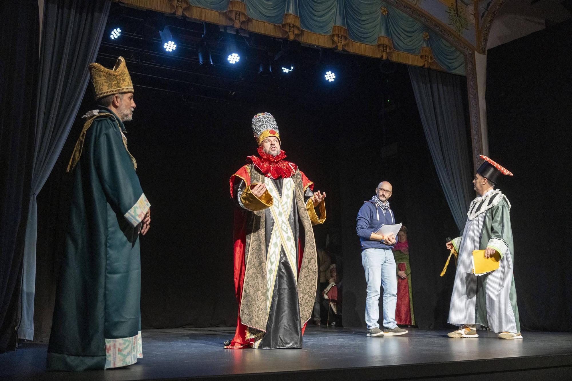 Las imágenes del ensayo general de 'L'Adoració dels Reis'