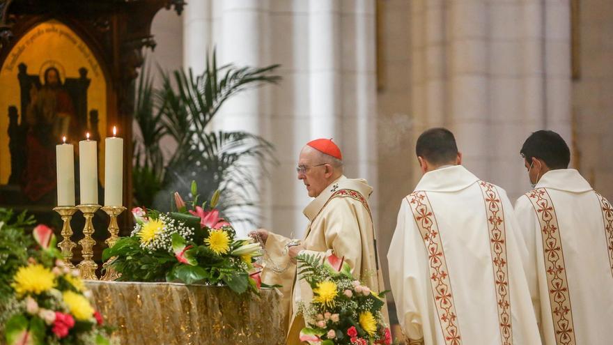 Un juez abre diligencias por la interrupción de una misa del Domingo de Resurrección en Madrid