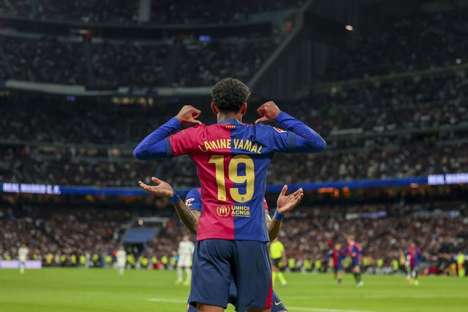Lamine Yamal es destapa per anar al Bernabéu