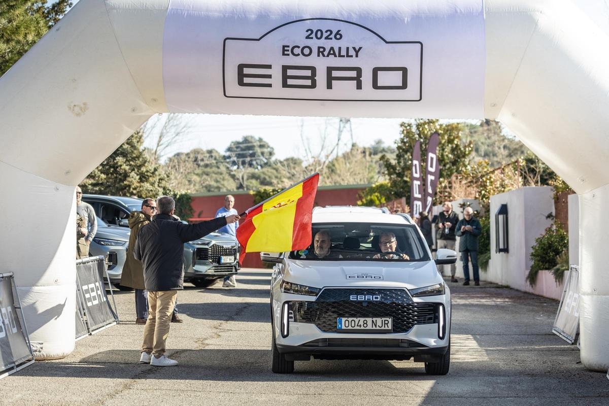 EBRO somete a examen su gama electrificada en un exigente ECO Rally
