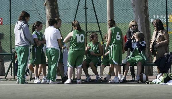 BALONCESTO: Maristas-Helios (liga de escuelas) / St Casablanca-Helios (preinfantil femenino)  / Compañía de María-Helios (benjamín femenino)  / Alierta-Helios (alevín femenino B)