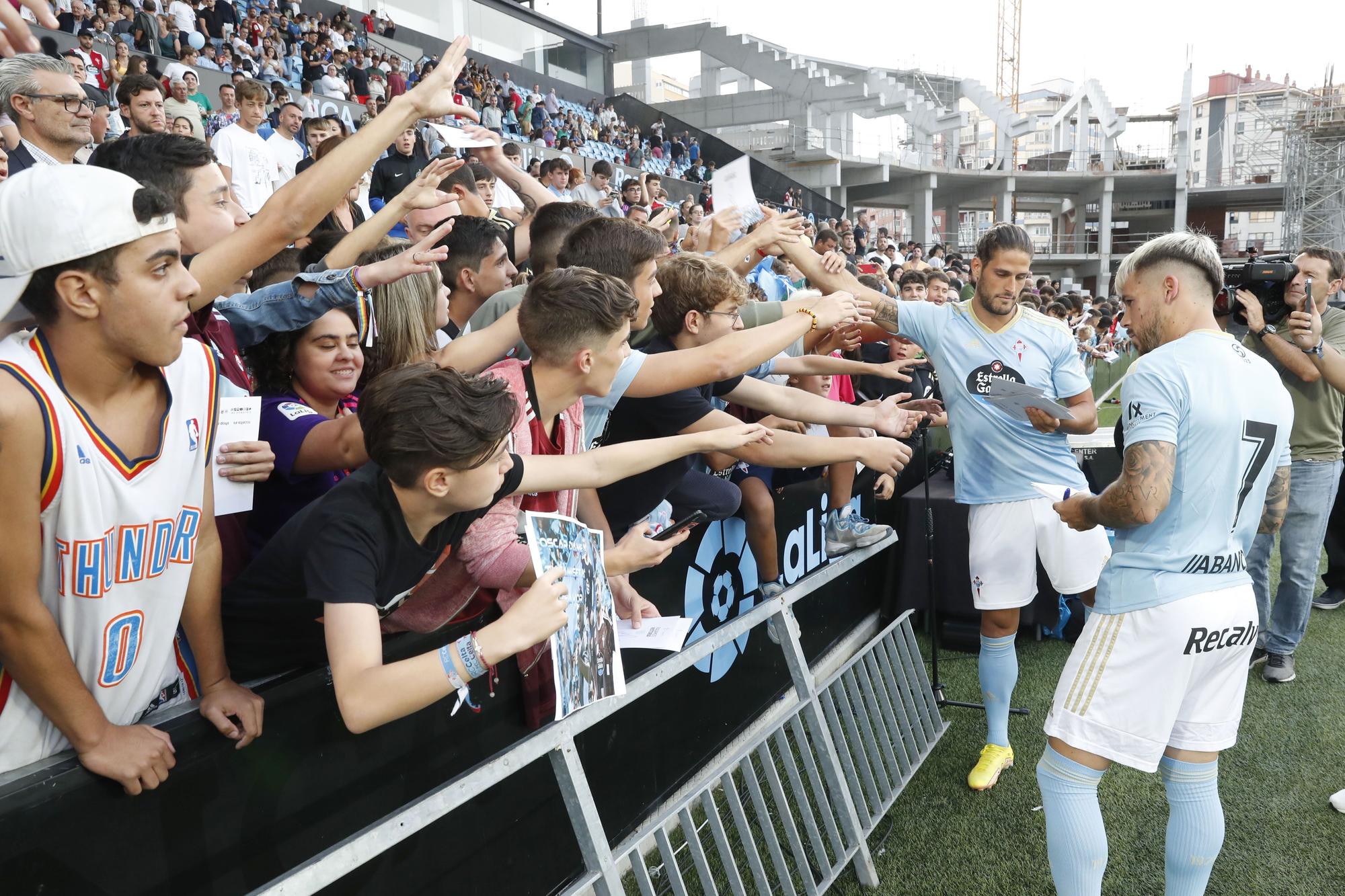 Así ha sido la presentación de los nuevos fichajes del Celta