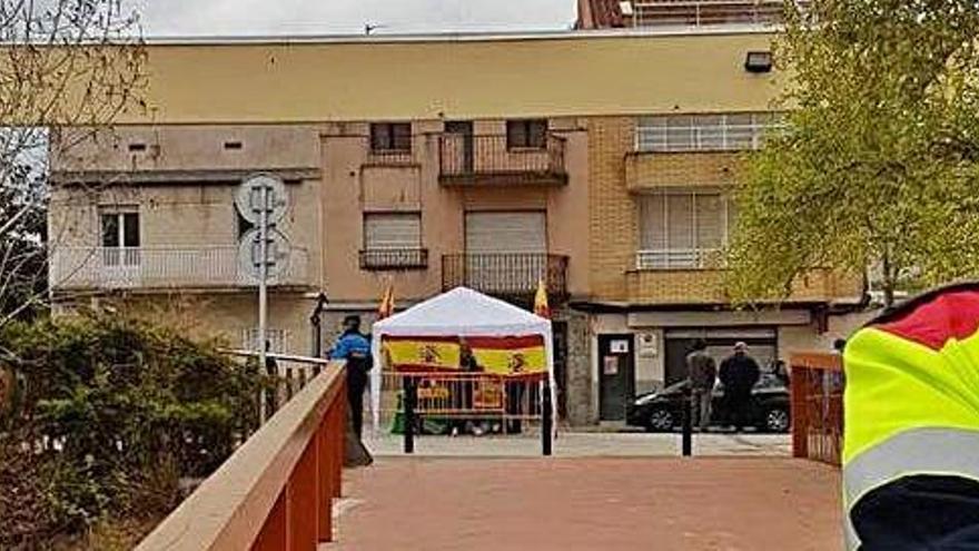 La parada de Vox de dissabte, molt vigilada per la policia