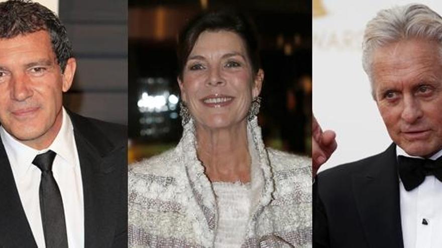 Antonio Banderas, Carolina de Mónaco y Michael Douglas hicieron un cambio radical.