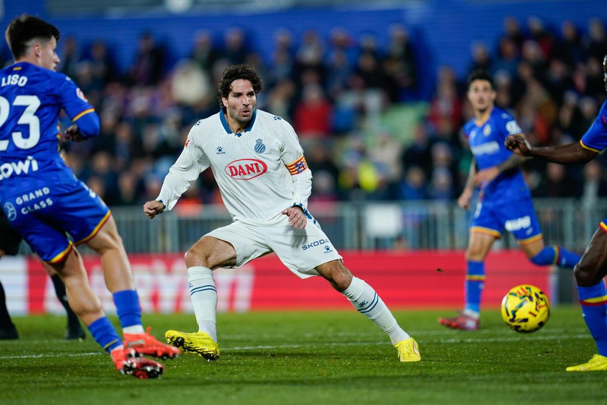 Cabrera gave Espanyol the three points with a goal against Getafe