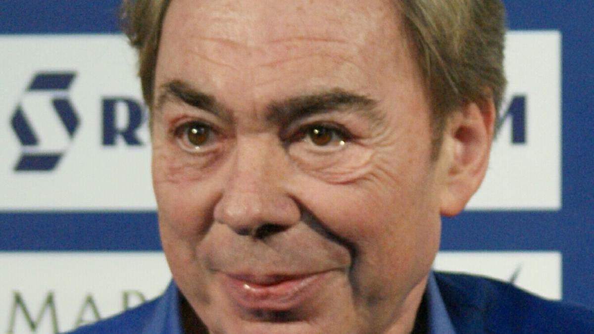 El compositor Andrew LLoyd Weber.