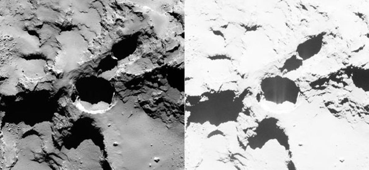 'Rosetta' desvela los misterios de un cometa polvoriento y complejo
