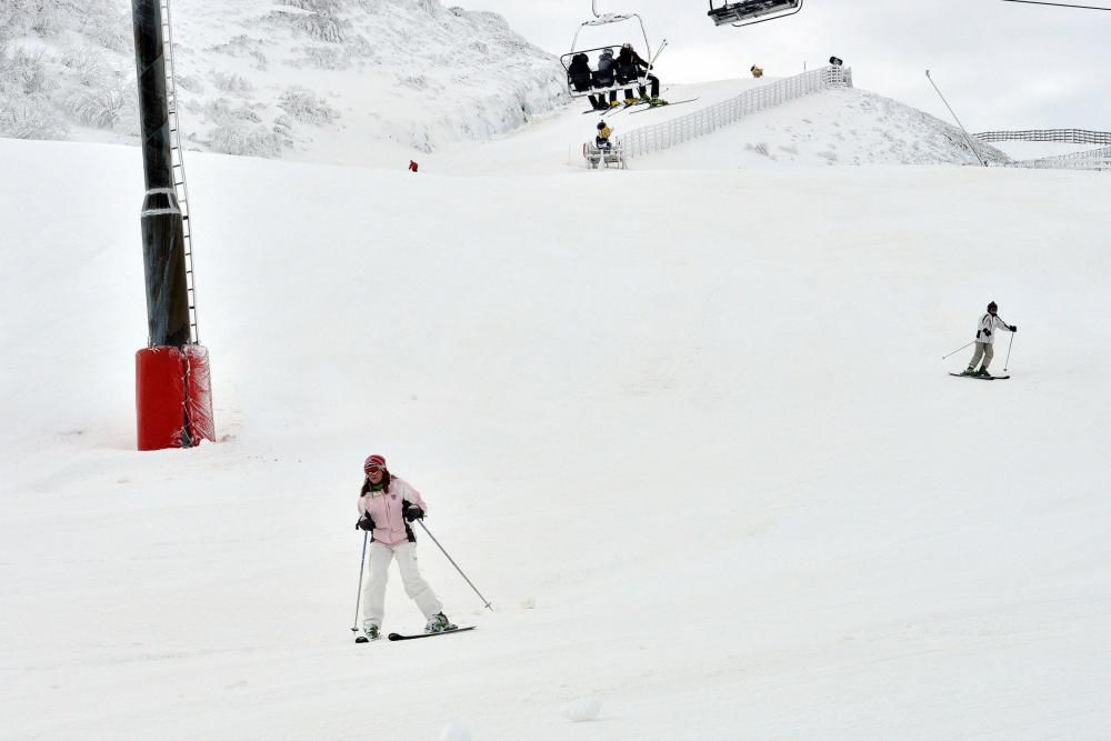 Reapertura de la temporada de esquí en Pajares