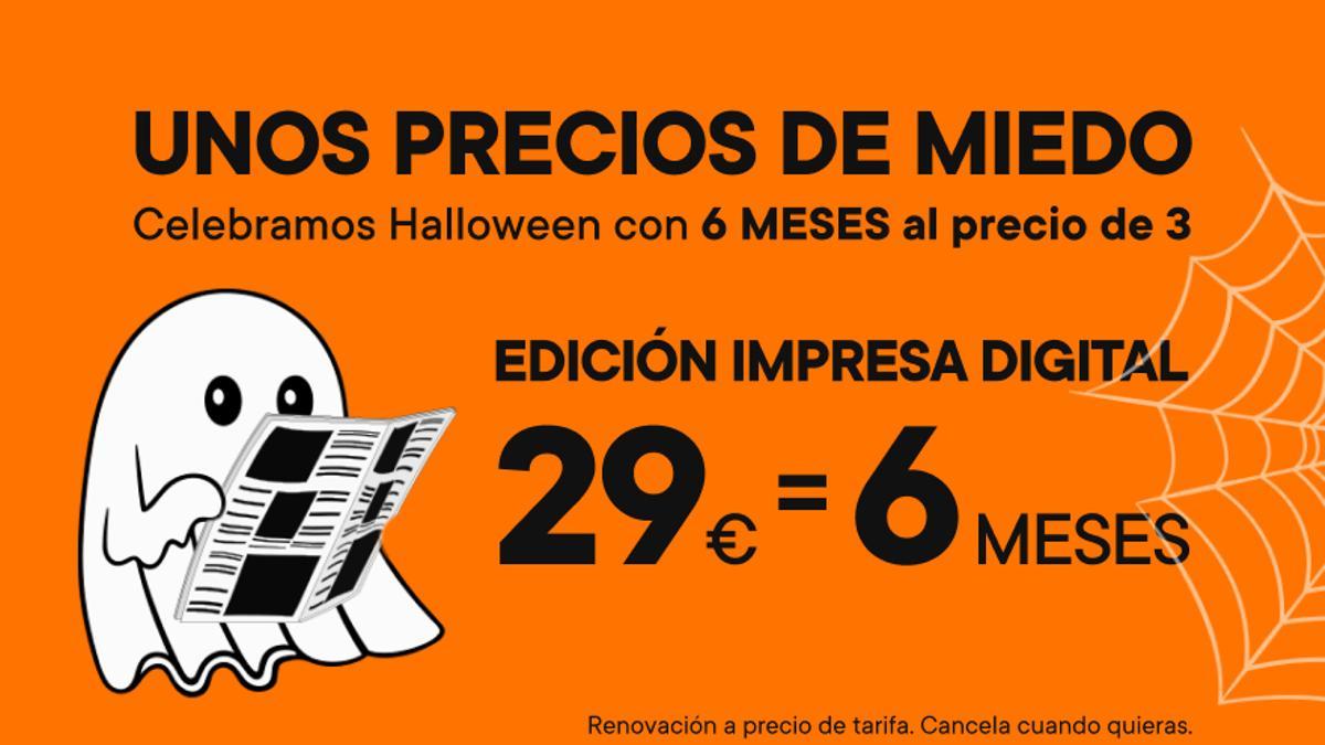 Promoción especial de Halloween.